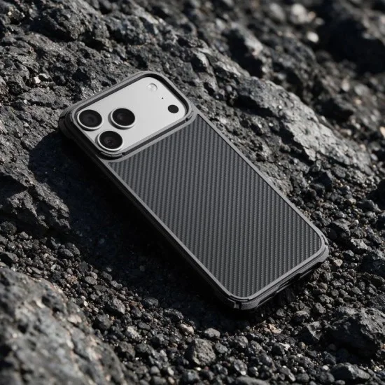 Pitaka Classic (Twill) Cairn Case for iPhone 18 Pro - Black Grey